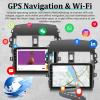 [2+64G] Android Car Stereo for Toyota Corolla 2009-2013 with Wireless Carplay and Android Auto, 9 Inch 2.5D Touchscreen Corolla Radio with EQ Sound/GPS/WiFi/SWC + AHD Backup Camera + Mic view 4