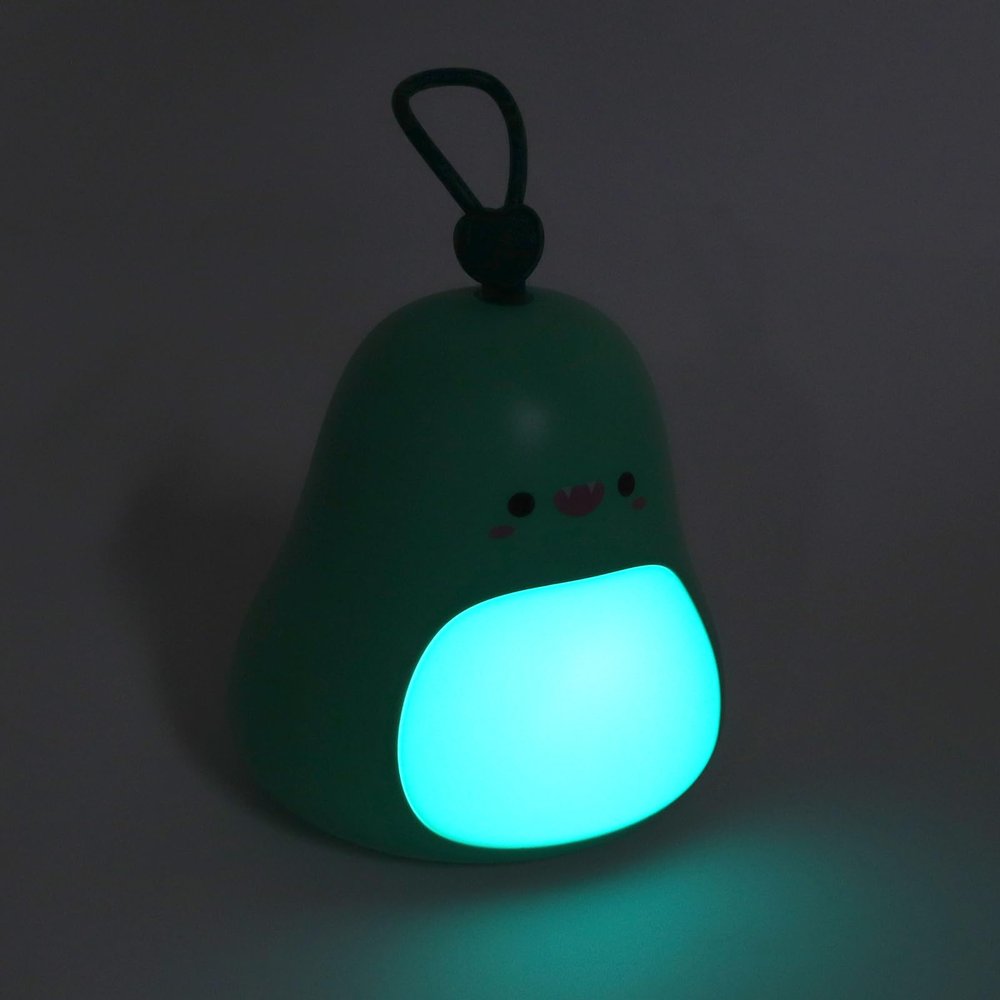 OUKENS Cute Night Light, 3 Gears Stepless Dimming USB Charging Cartoon Desk Lamp with Lanyard for Bedroom Living Room,Nursery Night Light for Baby (XY050K)