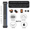OUTVI Trail Loop Nylon Band compatible with garmin fenix 5x 6x 7x 3 hr 26mm quick fit bands Epix Pro Gen 2 51mm Enduro 2 D2 Delta PX BRAVO Rugged Braided Elastic Weave Strap men women LIGHT GRAY view 3