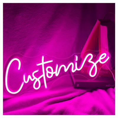 Custom Flex LED Neon Signs, Personalize Light for Wedding Party Home Decor Customize Neon Sign Bar Store Logo Neon Sign Cute Baby Name Nursery Sign Light Decor (5V USB)