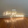 Custom Flex LED Neon Signs, Personalize Light for Wedding Party Home Decor Customize Neon Sign Bar Store Logo Neon Sign Cute Baby Name Nursery Sign Light Decor (5V USB) view 3