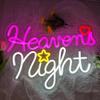 Custom Flex LED Neon Signs, Personalize Light for Wedding Party Home Decor Customize Neon Sign Bar Store Logo Neon Sign Cute Baby Name Nursery Sign Light Decor (5V USB) view 4