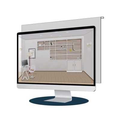 OSUKI Blue Light Blocking Screen Protector Panel,Premium Anti Blue Light Screen Filter,Suspension Installation,Removable,Anti-UV,for 12-32 inch Diagonal LED PC Monitor and notebooks,730 * 430 mm