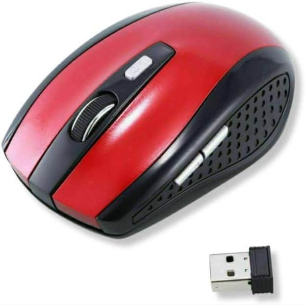 THE PERFECT PART Wireless Mouse - Wireless Mouse for Laptop, 2.4GHz Wireless Mouse with USB Receiver, Ergonomic Mouse with 1600 DPI Optical Resolution, Compatible with Computer & Chromebook