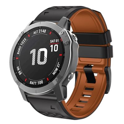 OUTVI 22mm watch band for garmin watch fenix 8 47mm fenix 6 pro solar fenix 7 pro sapphire solar fenix 5 quickfit 22 watch bands for garmin watch replacement strap