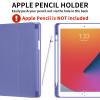 2 Pack GHINL Case for iPad 9th/8th/7th Generation Cases (2021/2020/2019) iPad 10.2-Inch Case with Pencil Holder [Sleep/Wake] Slim Soft TPU Back Smart Stand Protective Cover Cases (Light Pink+Very Peri view 3