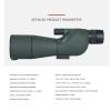 BIJOOT Monocular Telescope BAK4 High Power HD 25-75X60 Monocular Telescope with Tripod for Bird Watching, Hunting, Travelling,B view 3