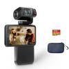 ORDRO 5K Video Camcorder, M3 48MP UHD 4K/60fps Handheld Digital Camera, 3.5'' Rotatable IPS Screen 3250mAh Battery WiFi IR Night Vision Camera with 64G Card for YouTube Vlogs view 1