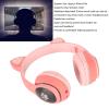 Illuminated Cat Ear Gaming Headset Bluetooth Support Small Memory Card Mode Gaming Headset with LED Microphone LED Gaming Headset view 3