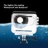 Diving Housing for Go3-197ft/60M Underwater Housing Shell with 6Pcs Prevent Fog Sheet & Rear Cover view 3