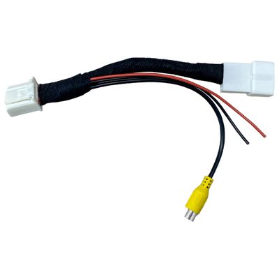 Autokemat 16 Pins Reverse Backup Rear View Camera Harness Adapter Connector Compatible with for Toyota Prius Scion xD xB Avalon Camry Subaru