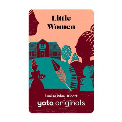 Yoto Classics: Little Women  Kids Audio Card for Use with Player & Mini All-in-1 Audio Device, Educational & Screen-Free Listening with Fun Stories for Playtime Bedtime & Travel, Ages 8+