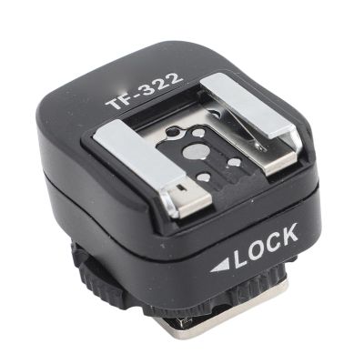 Flash Hot Shoe Sync Adapter with Extra PC Sync Port for Camera, Pure Copper Interface, TTL Flash Hot Shoe Converter