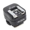 Flash Hot Shoe Sync Adapter with Extra PC Sync Port for Camera, Pure Copper Interface, TTL Flash Hot Shoe Converter view 1