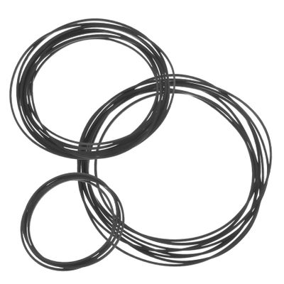 OFFSCH 20Pcs Cassette Player Rubber Belts Replacement for Recorder and Cassette Tape Players and Belts for Optimal Playback Performance