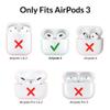 AudioSpice Collegiate Georgia Bulldogs Silicone Cover for Apple AirPods (3rd Generation) Case with Carabiner view 2