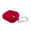 AudioSpice Collegiate Georgia Bulldogs Silicone Cover for Apple AirPods (3rd Generation) Case with Carabiner view 4