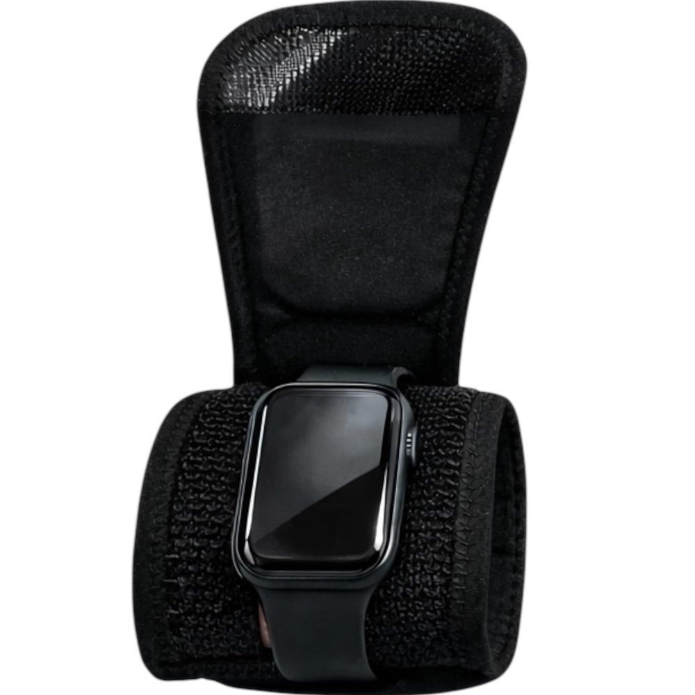 Impact Band Smartwatch Protection Band with D3O | Impact-Reactive Flip-Up Protection for Contact Sports & Training | Fits Apple Watch & Most Smartwatches (42mm49mm)