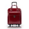 15" Leather Vertical Patented Detachable -Wheeled Ladies' Laptop Briefcase view 1