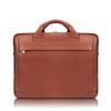 15" Medium Leather Laptop & Tablet Briefcase