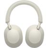 Sony WH-1000XM5 Wireless Noise Canceling Headphones with Auto Noise Canceling Optimizer, Crystal Clear Hands-Free Calling, and Voice Control, Silver (WH1000XM5/S) + Headphone Stand + USB Adapter view 4