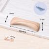 DubMag Wood Handle,Wardrobe Handles,Wooden Kitchen Cabinet Drawer Knobs Cupboard Handles Closet Cabinet Bars Bedroom Wardrobe Solid Wood Pulls Furniture Pull Handles(F) (Color : G) view 2
