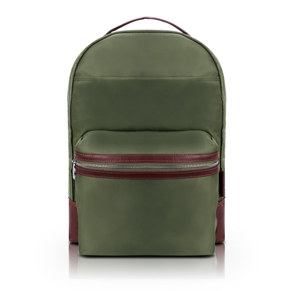 15" Nylon Dual Compartment Laptop Backpack