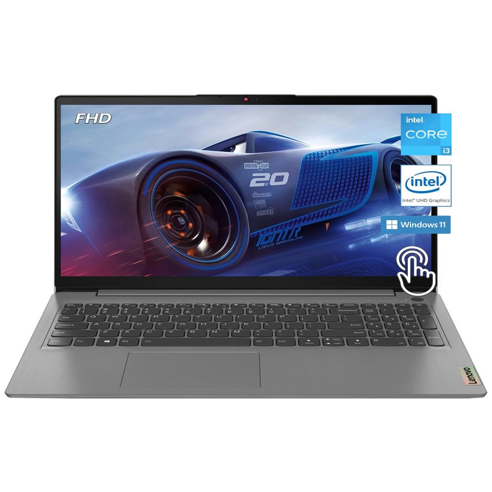 Lenovo - Ideapad 3i 15.6" Laptop - 15.6" Full HD (1920 x 1080) Touch Screen - Intel Core i3-1115G4 Dual-Core - 24GB DDR4 RAM - 1TB SSD - Intel UHD Graphics - Windows 11 - Arctic Grey - W/GaLiMu