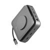 j5create USB-C Dock Dual 4K HDMI - Supports Dual Extended 4K Display for Windows and M1/M2/M3 MacBook, Built-in 15W Magnetic Wireless Charger, USB-A x 2, USB-C x 2, Gigabit ethernet (JCD3199) view 1