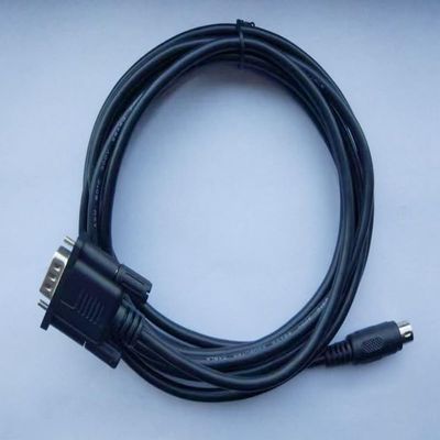 DOP(B)-HW Compatible PLC and Touch Panel DOP-B Series E-Series,S-Series,H-Series,N-Series Communication Cable Black 3 Meters