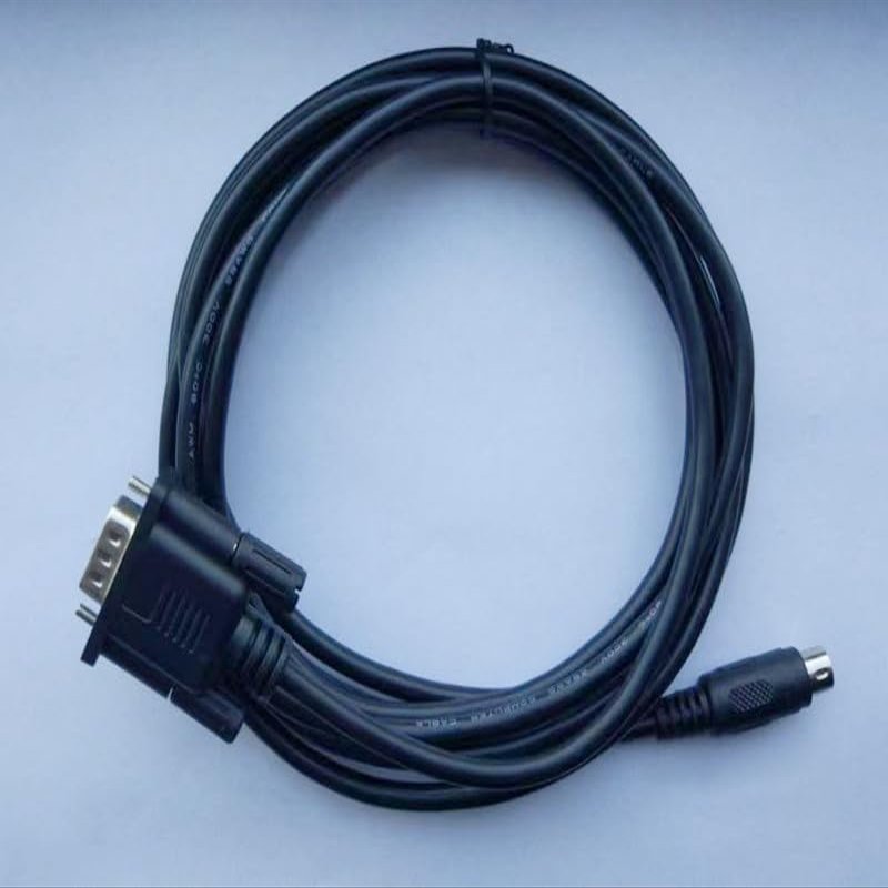 DOP(B)-HW Compatible PLC and Touch Panel DOP-B Series E-Series,S-Series,H-Series,N-Series Communication Cable Black 3 Meters