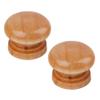 DubMag Wood Handle,Wardrobe Handles,2pcs 20mm Round Shape Wood Drawer Knob,Natural Wooden Cabinet Pulls Handles Hardware for Drawer Wardrobe Dresser,Cabinet Knobs Pulls (Color : Diameter:2.5cm) view 1