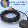 SZSAUTO Waterproof Active GPS Navigation Antenna SMA Male GPS Antenna for Car Navigation Radio DVD 4G LTE GPS Tracker Locator Internet of Things IOT Trail Camera view 3