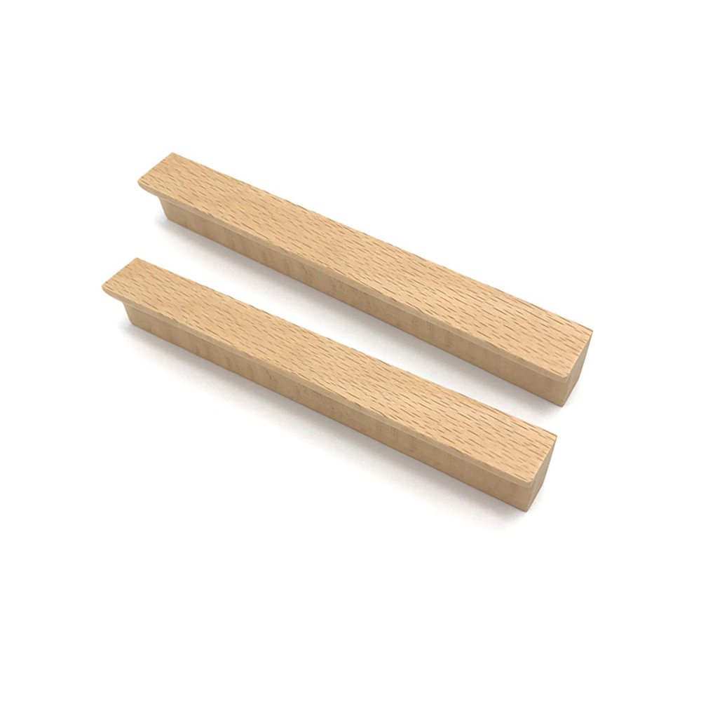 wood handle,wardrobe handles,2 Pieces Wooden Handle Pull Handles Furniture Hardware Handle for Kitchen Cupboards Bathroom Cabinet Drawer Handle Drawer Handle(B-Single Hole) ( Color : A , Size : Hole d