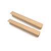wood handle,wardrobe handles,2 Pieces Wooden Handle Pull Handles Furniture Hardware Handle for Kitchen Cupboards Bathroom Cabinet Drawer Handle Drawer Handle(B-Single Hole) ( Color : A , Size : Hole d view 1