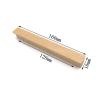 wood handle,wardrobe handles,2 Pieces Wooden Handle Pull Handles Furniture Hardware Handle for Kitchen Cupboards Bathroom Cabinet Drawer Handle Drawer Handle(B-Single Hole) ( Color : A , Size : Hole d view 2