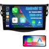 9" Android 12 Car Stereo for Toyota RAV4 2006-2012 | Wireless Apple CarPlay & Android Auto | 1080P HD Touchscreen | GPS Navigation | Bluetooth 5.0/WiFi | Hi-Fi Audio | 2G RAM 64G ROM Head Unit view 1