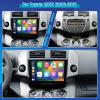 9" Android 12 Car Stereo for Toyota RAV4 2006-2012 | Wireless Apple CarPlay & Android Auto | 1080P HD Touchscreen | GPS Navigation | Bluetooth 5.0/WiFi | Hi-Fi Audio | 2G RAM 64G ROM Head Unit view 4