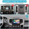 Car Stereo Radio for Dodge RAM 1500 2500 3500, Android 12 Head Unit for 2013 2014 2015 2016 2017 2018 Ram, 9 inch IPS Touch Screen with Wireless Carplay/Android Auto, Bluetooth (for Manual AC Only) view 2