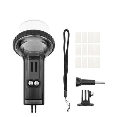 Diving Waterproof Protective Shell Underwater Buoyancy Rod Housing Case for DJI Osmo Pocket 1 2 Handheld Gimbal Accessories (Color : Pocket 1 case Rod)