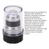 100X Microscope Objective RMS Size Fall Resistant Professional Objective Lens Replacement Upgrade Your Microscope Power Clarity view 3