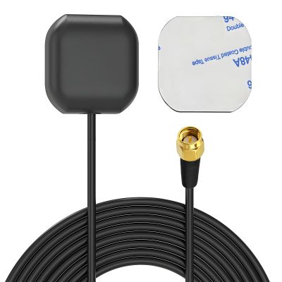 SZSAUTO Car GPS Navigation Antenna SMA Male Waterproof GPS Antenna for Car Navigation Radio DVD 4G LTE GPS Tracker Locator Vehicle Real Time Tracking Mobile DVR Video Recorder System Module
