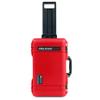ColorCase Pelican Air 1535 Carry-on Case Red - Medium Size Waterproof Case with Mesh Lid Organizer Only - OD Green Handles & Latches view 4