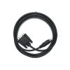 AK-HW for E Series, S Series, H Series, N Series PLC and Touch Screen Display Control SA, SK, AK Series Communication Cable, 9 Holes - 4 Pole S-Plug, Black 3 Meters view 1