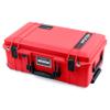 ColorCase Pelican Air 1535 Carry-on Case Red - Medium Size Waterproof Case with Mesh Lid Organizer Only - Black Handles & Latches view 2