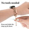 Huadea Beaded Bracelet Compatible with Fitbit Inspire 3/2 Band, Fashion Handmade Dressy Jewelry Strap Replacement for Fitbit Inspire 3 Bands for Women Men view 2