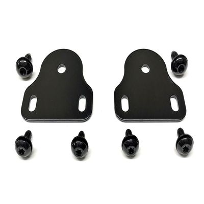 Set of Windshield Dash Plate Brackets and Bolts FITS 1987 to 1995 Jeep Wrangler YJ