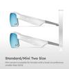 SANGSTRE Sports Audio Sunglasses, Smart Bluetooth Glasses for Cycling,Running,and Hiking. White Frame & Tinted Mirror Green view 4