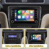 Android 12 Car Stereo with Wireless Carplay Android Auto for Volkswagen Beetle Tiguan Passat Golf Polo Jetta Skoda Seat, 7 Inch Car Radio Touchscreen Head Unit with GPS Navigation WiFi Bluetooth FM view 3