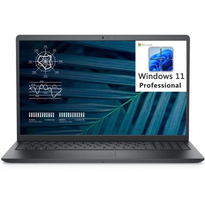 Dell Vostro 15 3510 15.6" Business Laptop Computer, Intel Quad-Core i5-1135G7 up to 4.2GHz (Beat i7-1065G7), 8GB DDR4 RAM, 256GB PCIe SSD, 802.11AC WiFi, Bluetooth, Black, Windows 11 Professional